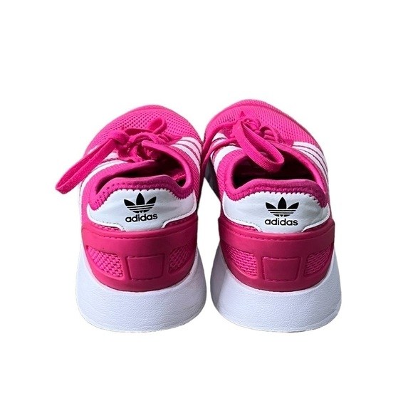 adidas Pink Cloudfoam Running Sneakers Size 4 Big Girl's - Picture 7 of 8